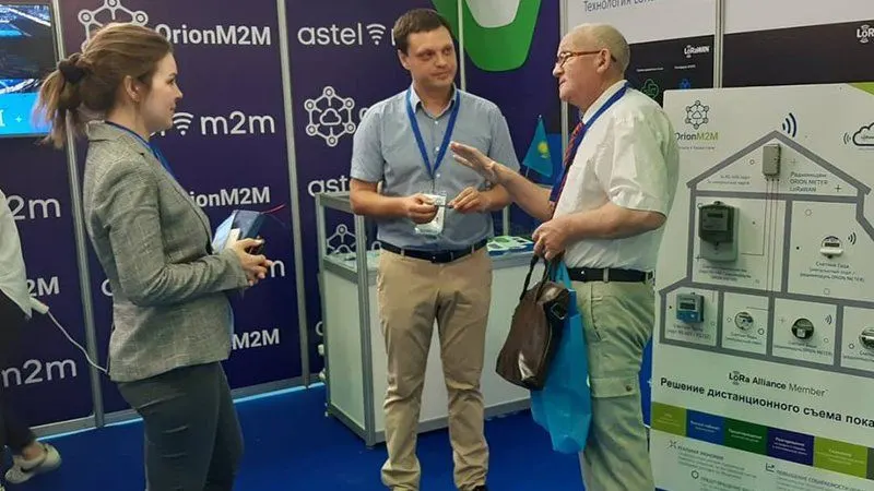 ORIONM2M® на международной выставке Su Arnasy - Water Expo Central Asia 2019!