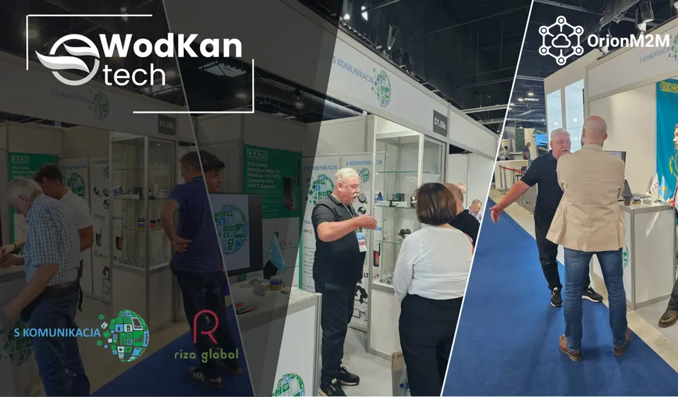 Продукты OrionM2M® на Выставке WodKan-Tech 2024 в Варшаве!